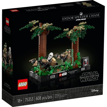 LEGO Star Wars Endor Speeder Chase Diorama 75353 5702017421377