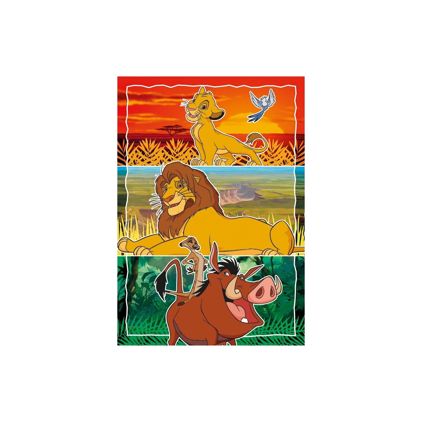 Clementoni Childrens Supercolor Disney Classic 3X48 TMX 1200-25285 ...