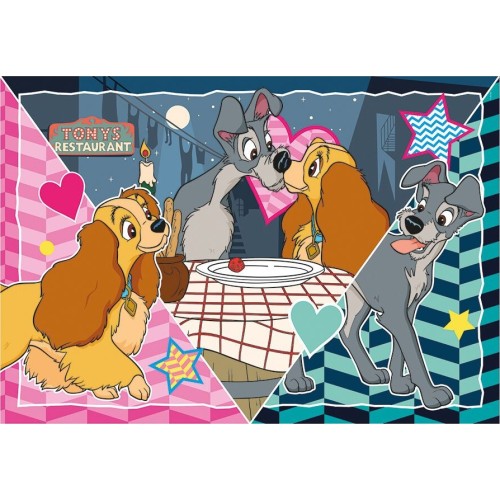 Clementoni Παιδικό Παζλ Supercolor Disney Classic 3X48 Τμχ 1200-25285 8005125252855