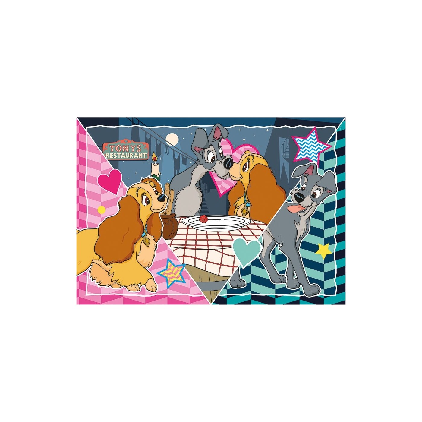 Clementoni Childrens Supercolor Disney Classic 3X48 TMX 1200-25285 ...