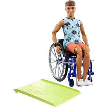 Mattel Κεν Fashionistas Με Αναπηρικά Αμαξίδιο - Καστανά Μαλλιά HJT59 194735094554