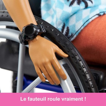 Mattel Barbie ?Ken Doll with Wheelchair HJT59 194735094554