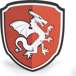 papo Shield Dragon Knight Foam Set Disguise, Multicolour, One Size 20005 3465000200053
