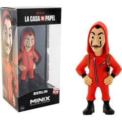 Minix Η Τέλεια Ληστεία Φιγουρα Berlin+Μασκα La Casa De Papel MNX06000 8056379148883