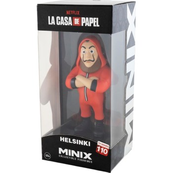 Minix Η Τέλεια Ληστεία Φιγούρα Helsinki+Μάσκα La Casa De Papel MNX07000 8056379148890