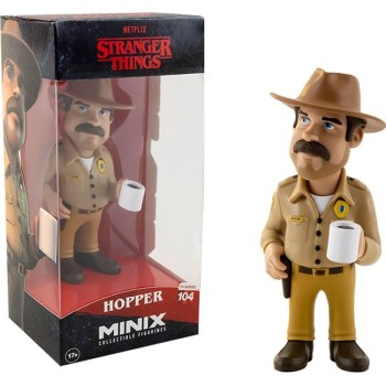 Minix Stranger Things Hopper Figure MNX09000 8056379148913