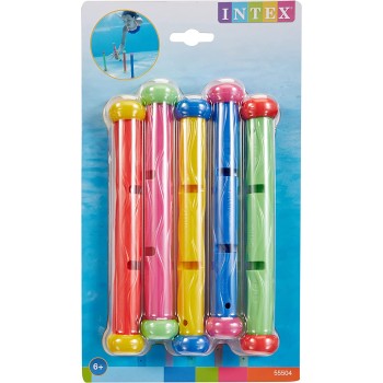 INTEX Summer Fun Swimming Pool Dive Sticks 55504 6941057455044