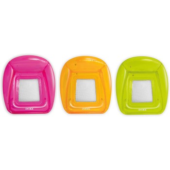INTEX Transparent Lounges - Πολυθρόνα Πισίνας 104x102εκ - 3 Χρώματα - 8+ Χρ. 56802 6941057422572