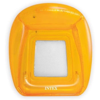 INTEX Transparent Lounges - Πολυθρόνα Πισίνας 104x102εκ - 3 Χρώματα - 8+ Χρ. 56802 6941057422572