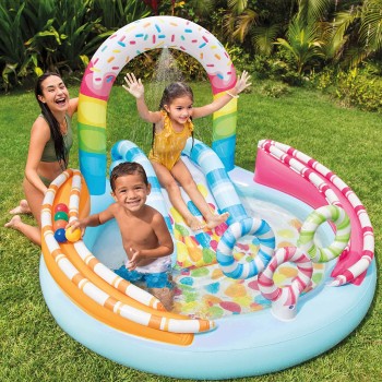 INTEX np - play center caramella, 170x168x122 cm 57144 6941057422619