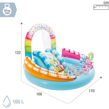 INTEX np - play center caramella, 170x168x122 cm 57144 6941057422619