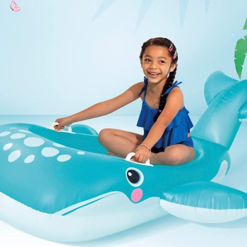 INTEX Blue Whale Ride On 168x140 cm 57567 6941057422626