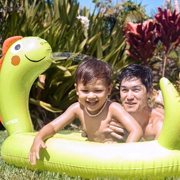 INTEX np - dinosaur inflatable swimming pool with sprayer, 119x109x66 cm 58437 6941057422640