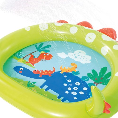 INTEX np - dinosaur inflatable swimming pool with sprayer, 119x109x66 cm 58437 6941057422640