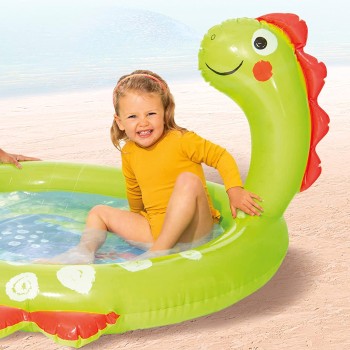 INTEX Dinosaur Spray Pool - Πισίνα Δεινόσαυρος, Χωρητικότητα 68Lt 119x109x16εκ 58437 6941057422640