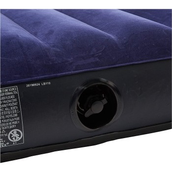 INTEX Full Dura-Beam Classic Downy Airbed 137x191x25cm Στρώμα με Τεχνολογία Ινών 64758 6941057412450