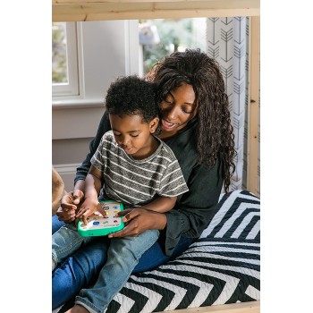 Hape baby einstein  magic touch tablet wooden musical toys with over 150 melodies and 3 languages english, french and spanish, f