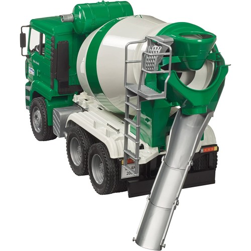 bruder Man Tga Cement Mixer Green 02739 4001702027391