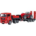 bruder Επικαθήμενο φορτηγό MAN TGA με φορτωτή Manitou 02774 4001702027742