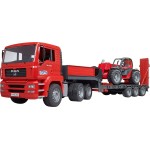 bruder Επικαθήμενο φορτηγό MAN TGA με φορτωτή Manitou 02774 4001702027742