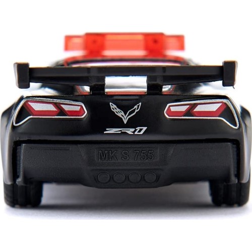 siku Chevrolet Corvette Zr1 Police Car, Metal/Plastic, Black/White, Openin SI001545 4006874015450
