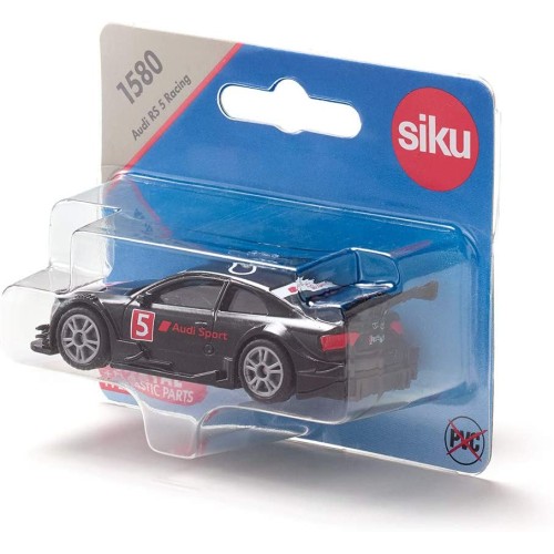 siku Audi Rs 5 Race Car, Metal/Plastic, Multicolour, Large Rear Wing, Toy Car For Children SI001580 4006874015801
