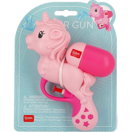 Legami Children Friendly Water Gun 50Ml For Outdoor Play 13.5X17cm Unicor GUN0001 8053610784527