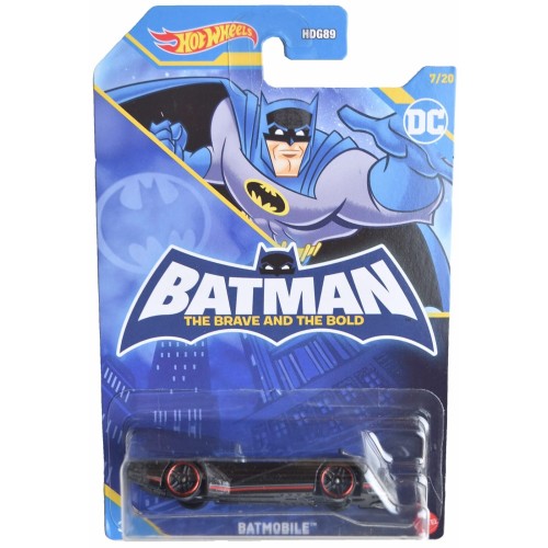 Mattel Hot Wheels Αυτοκινητάκια - Ταινίες Batman Batmobile Black HDG89 / HLK61 194735113781