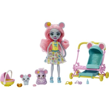 Mattel Enchantimals Mice Trolley GJX35 / HKR57 194735107209
