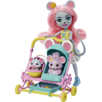 Mattel Enchantimals Mice Trolley GJX35 / HKR57 194735107209