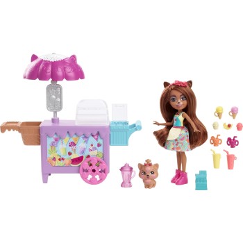 Mattel Enchantimals Storytelling Drinks Stand City Tails  GJX35 / HHB88 194735063109