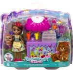 Mattel Enchantimals Storytelling Drinks City Tails Κούκλα και Σετ GJX35 / HHB88 194735063109