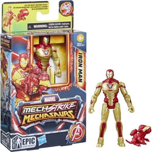 Hasbro Marvel Avengers Mechasaurus Mech Strike 3.0 Iron Man 10 εκ. F6672 5010996174581