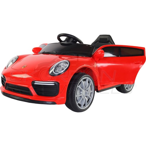 Skorpion Wheels Παιδικό Αυτοκίνητο Porsche 911 Style 6V Κόκκινο 5240911 / R 5202200005907