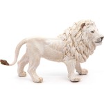 papo Wild Animal Kingdom Figurine,  White Lion, Multicolour 50074 3465000500740