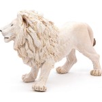 papo Wild Animal Kingdom Figurine,  White Lion, Multicolour 50074 3465000500740