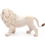 papo Wild Animal Kingdom Figurine,  White Lion, Multicolour 50074 3465000500740