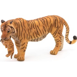papo Tigress With Cub Wild Animal Kingdom Figurine, Multicolour 50118 3465000501181