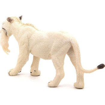 papo Wild Animal Kingdom Λευκό Λιοντάρι με Κουταβάκι 50203 3465000502034