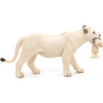 papo Wild Animal Kingdom Λευκό Λιοντάρι με Κουταβάκι 50203 3465000502034