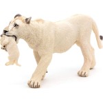 papo Wild Animal Kingdom Λευκό Λιοντάρι με Κουταβάκι 50203 3465000502034