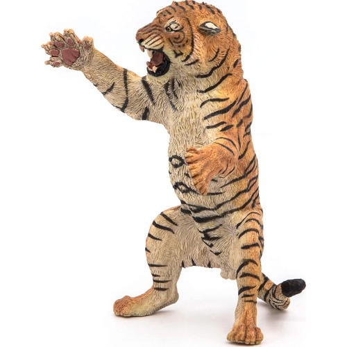 papo Wild Animal Kingdom Figurine,  Standing Tiger, Multicolour 50208 3465000502089