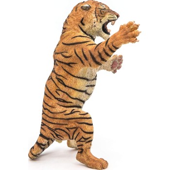 papo Wild Animal Kingdom Figurine,  Standing Tiger, Multicolour 50208 3465000502089