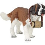 papo Saint Bernard Cats And Dogs Figurine, Multicolour 54009 3465000540098