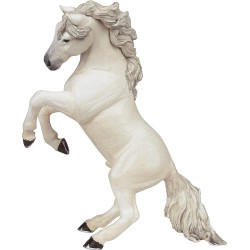 papo White Reared Up Horse 51521 3465000515218