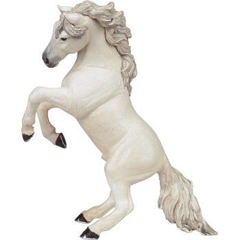 papo White Reared Up Horse 51521 3465000515218