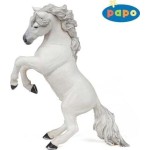 papo White Reared Up Horse 51521 3465000515218