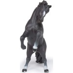 papo Black Reared Up Horse 51522 3465000515225