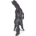 papo Black Reared Up Horse 51522 3465000515225
