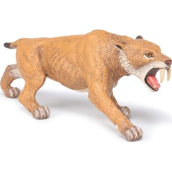 papo Smilodon The Dinosaurs Figurine, Multicolor 55022 3465000550226
